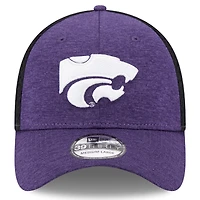 Men's New Era Purple Kansas State Wildcats Shadowed Neo 39THIRTY Flex Hat