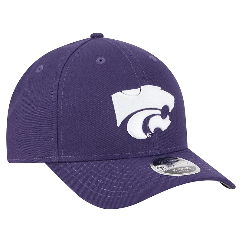 Men's New Era Purple Kansas State Wildcats Team Collective 9FORTY M-Crown Adjustable Hat