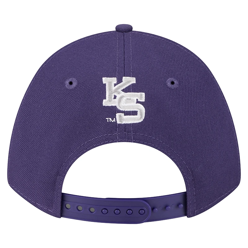 Men's New Era Purple Kansas State Wildcats Team Collective 9FORTY M-Crown Adjustable Hat
