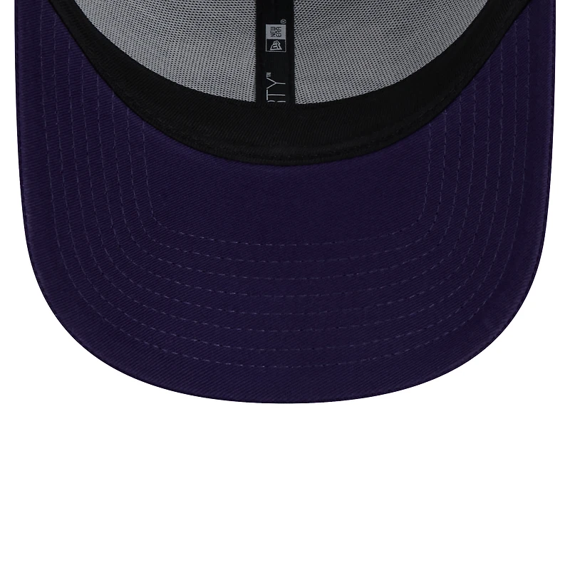 Men's New Era  Purple Kansas State Wildcats Trucker 9FORTY Adjustable Hat