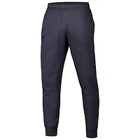 Pantalon en molleton Nike Kansas State Wildcats Club pour homme, anthracite