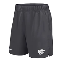 Men's Nike Anthracite Kansas State Wildcats Performance Victory Shorts