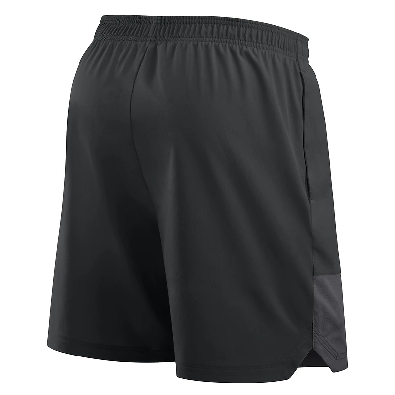Men's Nike Black Kansas State Wildcats 2025 Sideline Dri-FIT Shorts
