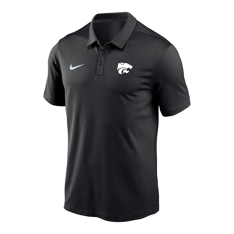 Polo Nike violet Kansas State Wildcats Victory Solid Performance pour homme