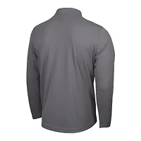 Pull Nike Intensity Performance à quart de zip pour homme, gris, Kansas State Wildcats