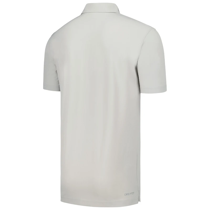 Polo Nike pour hommes, gris, Kansas State Wildcats Sideline Performance