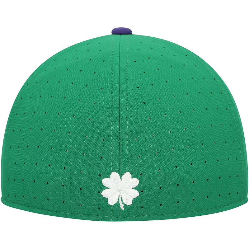 Casquette ajustée Nike Kansas State Wildcats Aero True Baseball Performance pour homme, verte