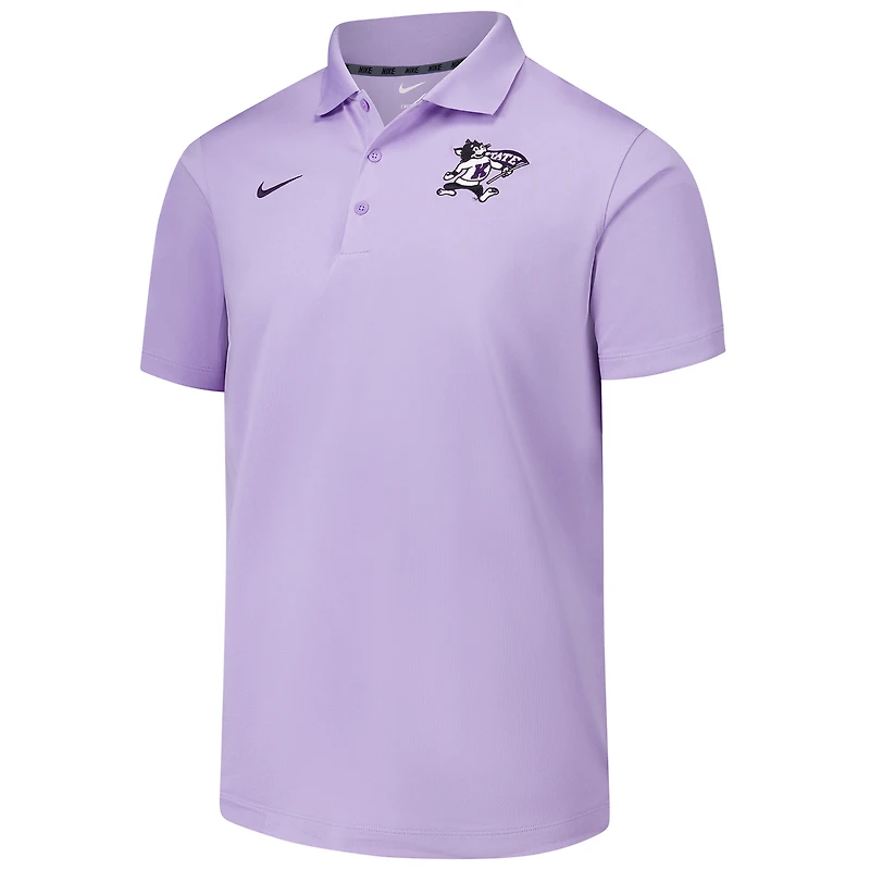 Polo universitaire Nike lavande Kansas State Wildcats pour homme