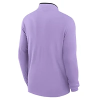 Men's Nike Lavender Kansas State Wildcats Victory Dri-FIT Half-Zip Pullover