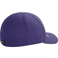 Casquette Nike Violet Kansas State Wildcats 2022 Sideline Classic99 Swoosh Performance Flex pour homme