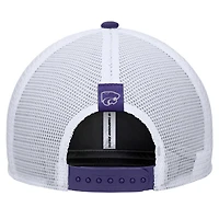 Casquette réglable violet Kansas State Wildcats 2024/25 Sideline Rise Trucker pour homme
