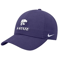 Casquette ajustable Nike violette Kansas State Wildcats 2025 On-Field Club pour homme