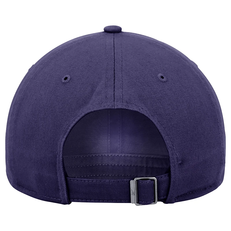 Casquette ajustable Nike violette Kansas State Wildcats 2025 On-Field Club pour homme