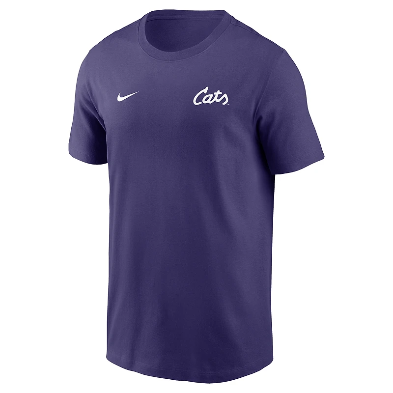 Men's Nike Purple Kansas State Wildcats 2025 Sideline Legend Dri-FIT T-Shirt