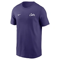 Men's Nike Purple Kansas State Wildcats 2025 Sideline Legend Performance T-Shirt