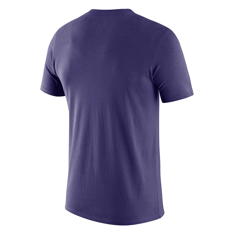 T-shirt Nike violet Kansas State Wildcats 2025 Sideline Legend Performance pour homme