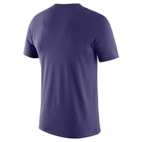 T-shirt Nike violet Kansas State Wildcats 2026 Sideline Wordmark Legend Dri-FIT pour homme