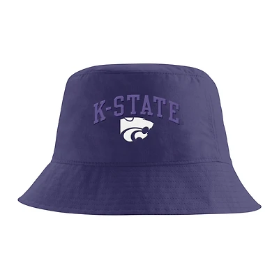 Men's Nike Purple Kansas State Wildcats Apex Striped Bucket Hat