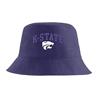 Men's Nike Purple Kansas State Wildcats Apex Striped Bucket Hat