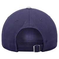 Casquette ajustable Nike Kansas State Wildcats Colorblock Club violette pour homme
