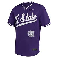Men's Nike Purple Kansas State Wildcats  Limited Baseball Jersey