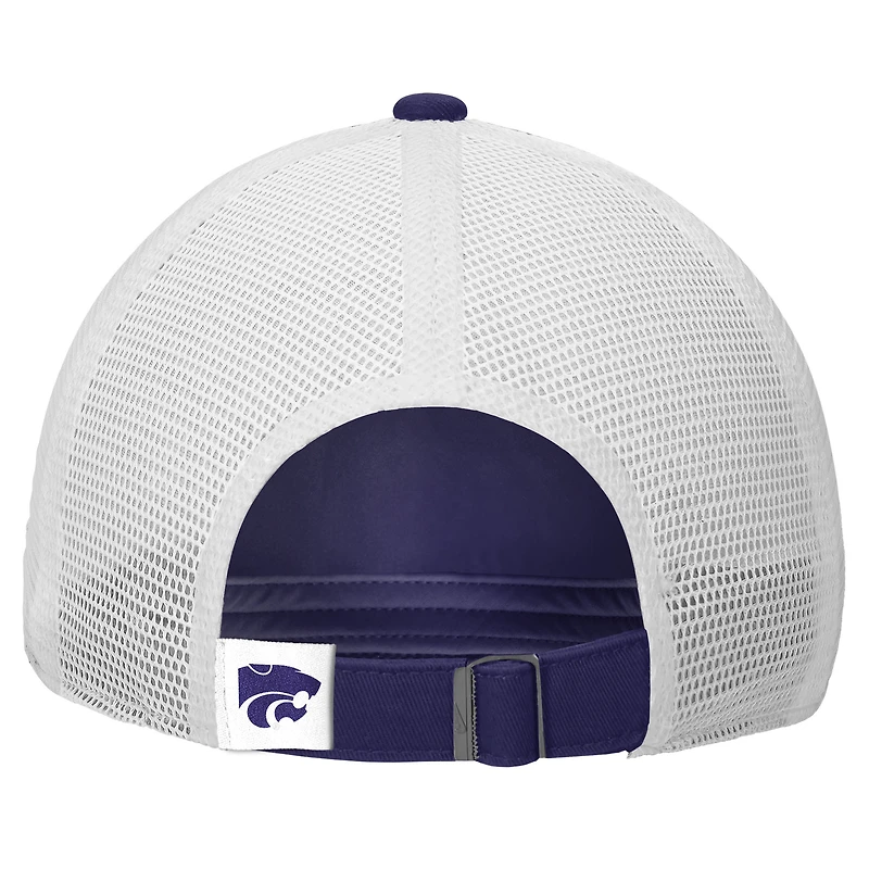 Casquette ajustable Nike violette Kansas State Wildcats On-Field Club pour homme