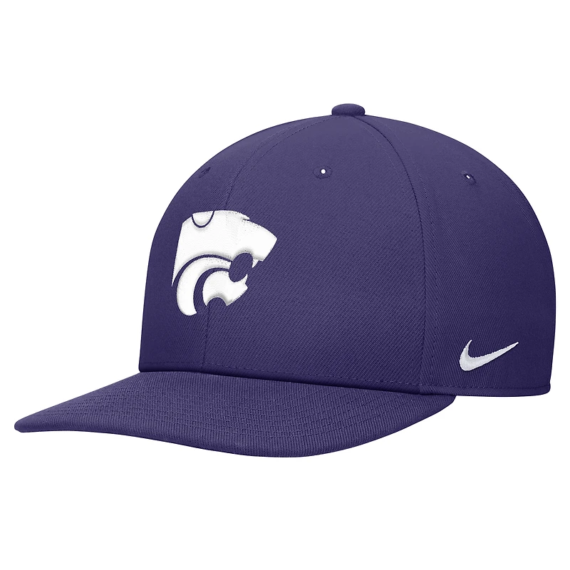 Casquette Snapback Nike Kansas State Wildcats Pro violette pour homme
