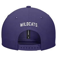 Casquette Snapback Nike Kansas State Wildcats Pro violette pour homme