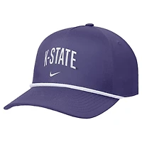 Casquette ajustable Nike violette Kansas State Wildcats Rise pour homme