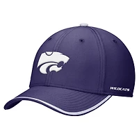 Casquette Nike Rise Performance Flex violette Kansas State Wildcats pour homme