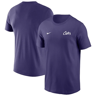 T-shirt Nike violet Kansas State Wildcats Sideline Legend Dri-FIT pour homme