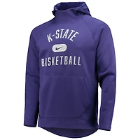 Men's Nike Purple Kansas State Wildcats Spotlight Raglan Pullover Hoodie