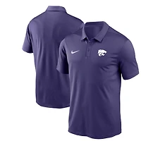 Men's Nike Purple Kansas State Wildcats Victory Solid Performance Polo