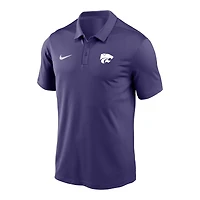 Men's Nike Purple Kansas State Wildcats Victory Solid Performance Polo
