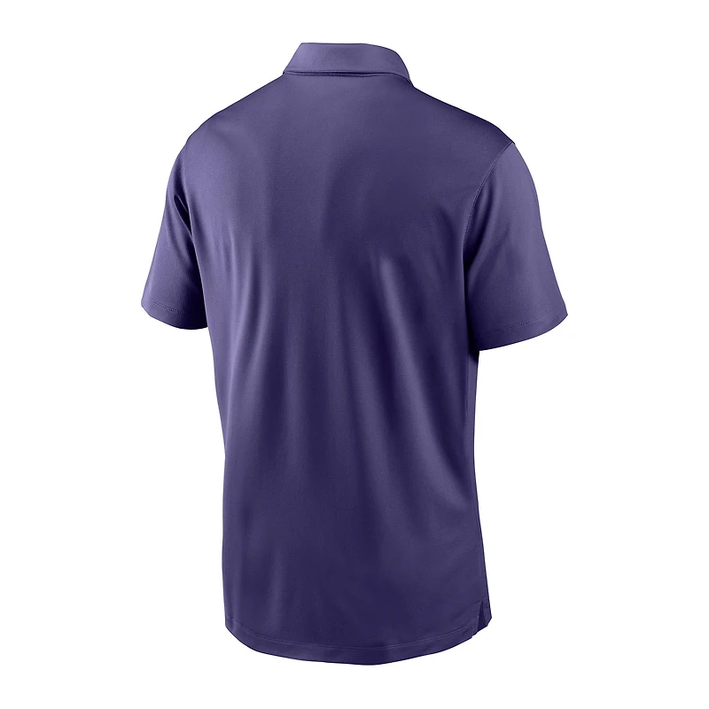 Men's Nike Purple Kansas State Wildcats Victory Solid Performance Polo