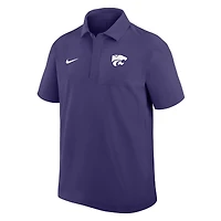 Polo tissé violet Nike Kansas State Wildcats pour homme