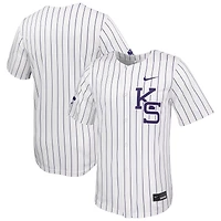 Maillot de baseball Nike blanc Kansas State Wildcats Limited pour homme