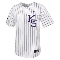 Maillot de baseball Nike blanc Kansas State Wildcats Limited pour homme