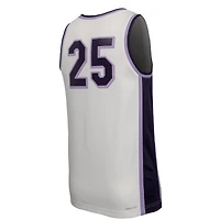 Maillot de basket-ball rétro réplique blanc Kansas State Wildcats #25 pour homme Nike