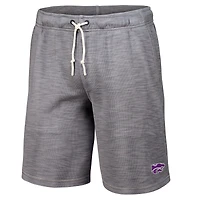 Men's Tommy Bahama Gray Kansas State Wildcats Tobago Bay Tri-Blend Shorts