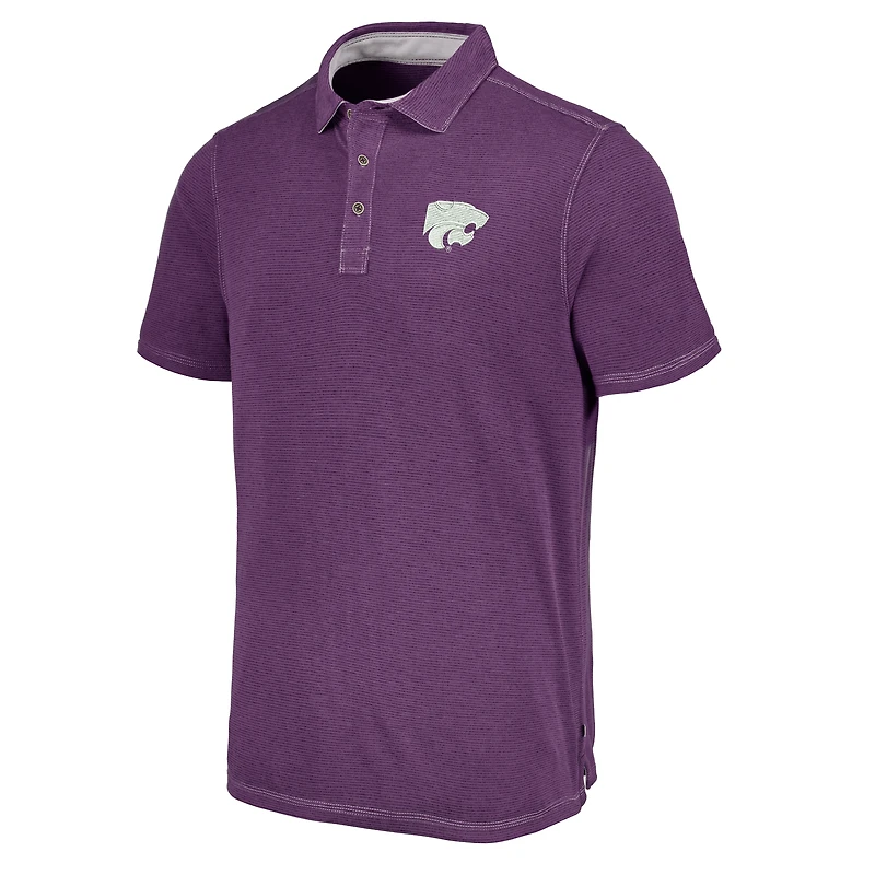 Men's Tommy Bahama Purple Kansas State Wildcats Paradiso Cove Polo