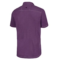 Men's Tommy Bahama Purple Kansas State Wildcats Paradiso Cove Polo