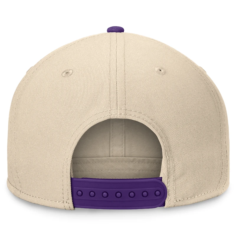 Casquette Snapback Goalaso Top of the World pour hommes, kaki, Kansas State Wildcats