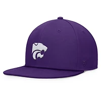 Men's Top of the World Purple Kansas State Wildcats Fundamental Snapback Hat