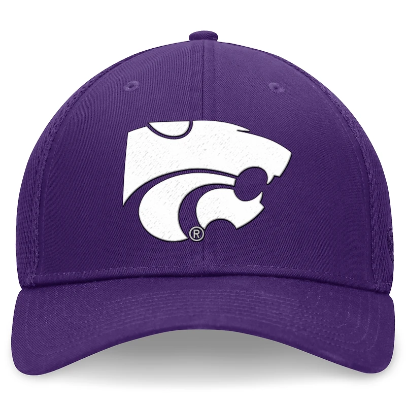 Casquette flexible Top of the World pour hommes des Wildcats de Kansas State