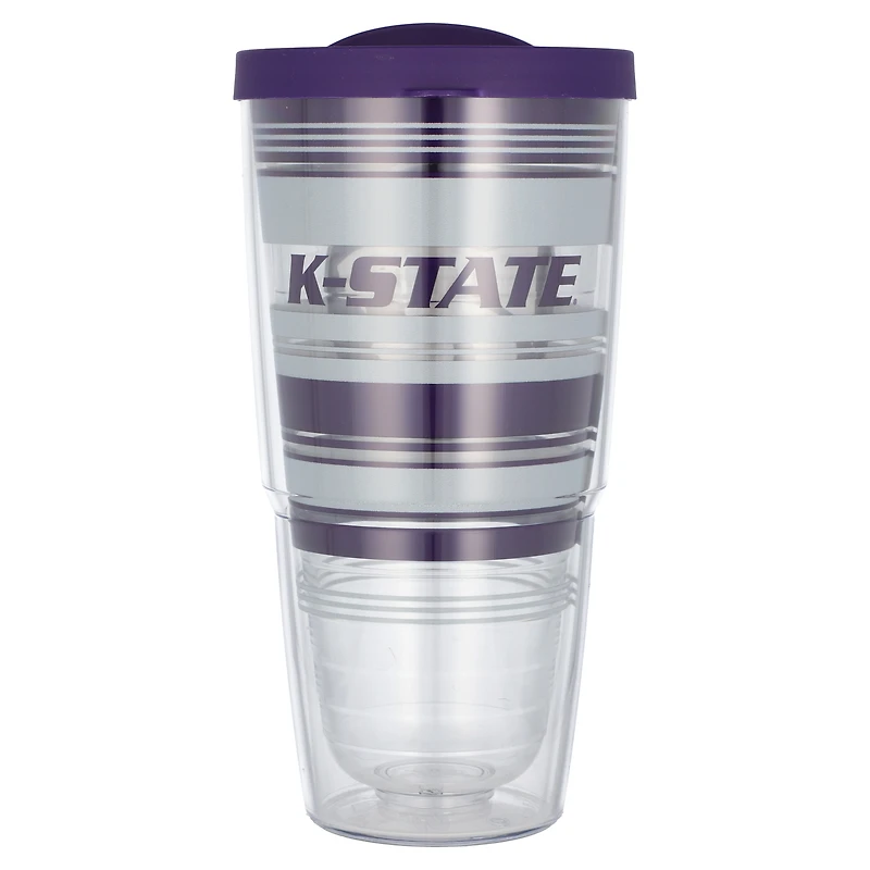 Tervis Kansas State Wildcats 24oz. Gobelet classique à rayures Hype