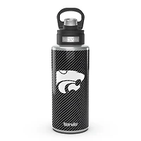 Tervis Kansas State Wildcats 32oz. Carbon Fiber Wide Mouth Water Bottle