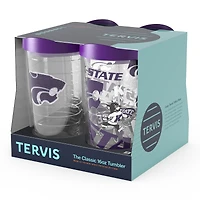 Tervis Kansas State Wildcats, paquet de quatre 16 oz. Ensemble de gobelets classiques