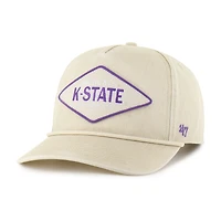 Casquette ajustable unisexe Cairn Hitch « 47 » crème Kansas State Wildcats Outdoorsmen
