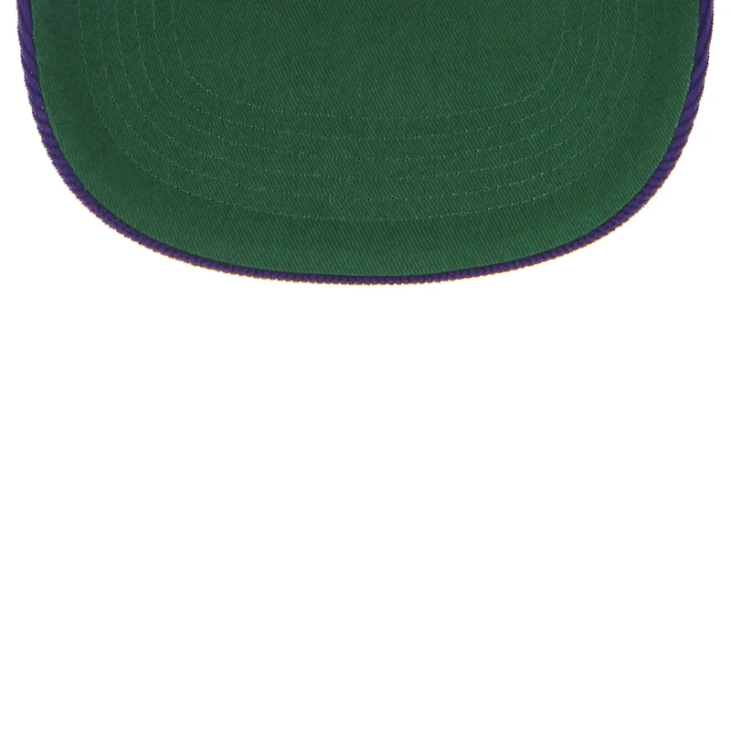 Casquette ajustable unisexe en velours côtelé Golden Age des Wildcats de l'État du Kansas, couleur violette, collection '47